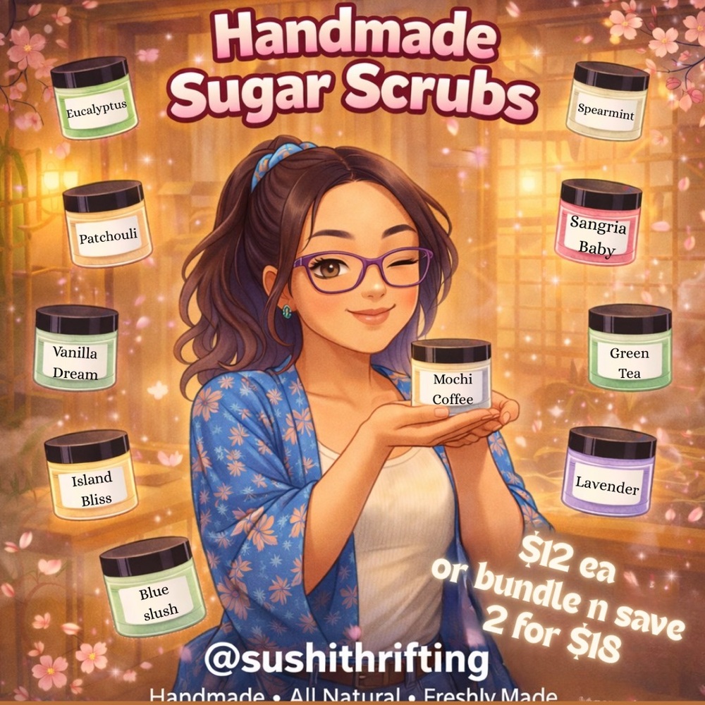 Handmade Body Scrub 6oz